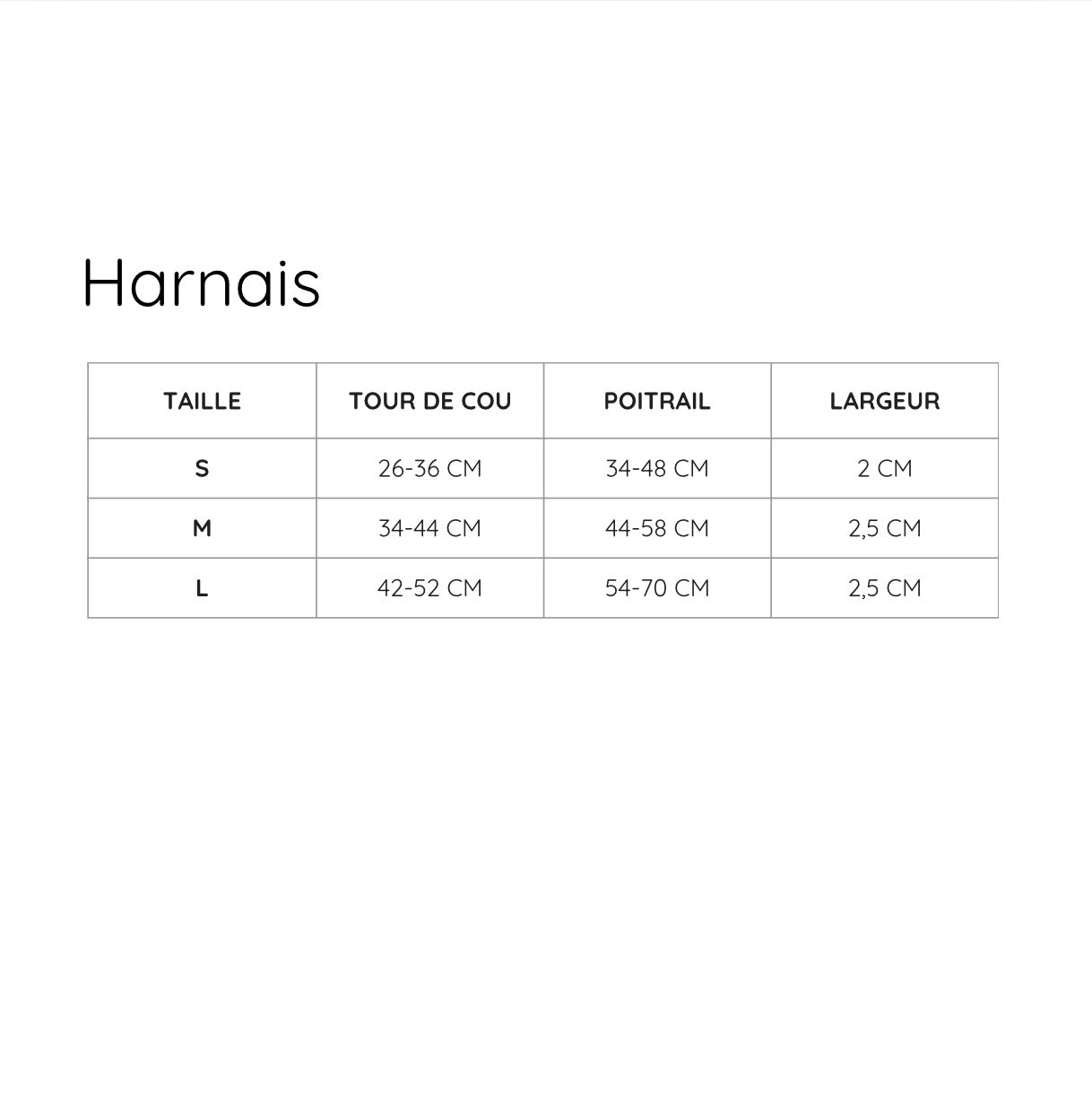 Harnais Chocolat