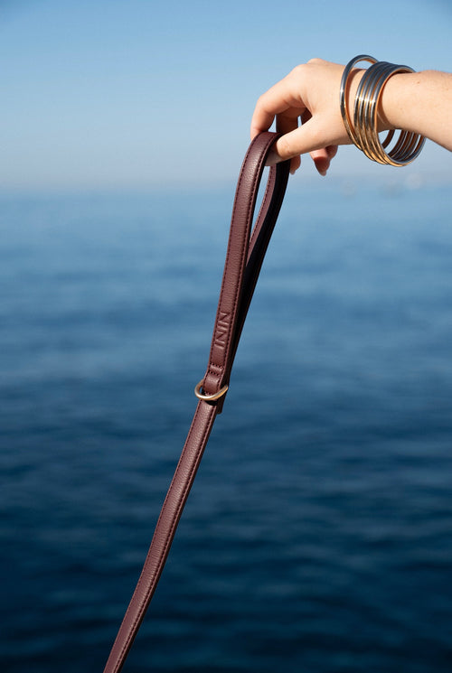 Laisse Classique Burgundy